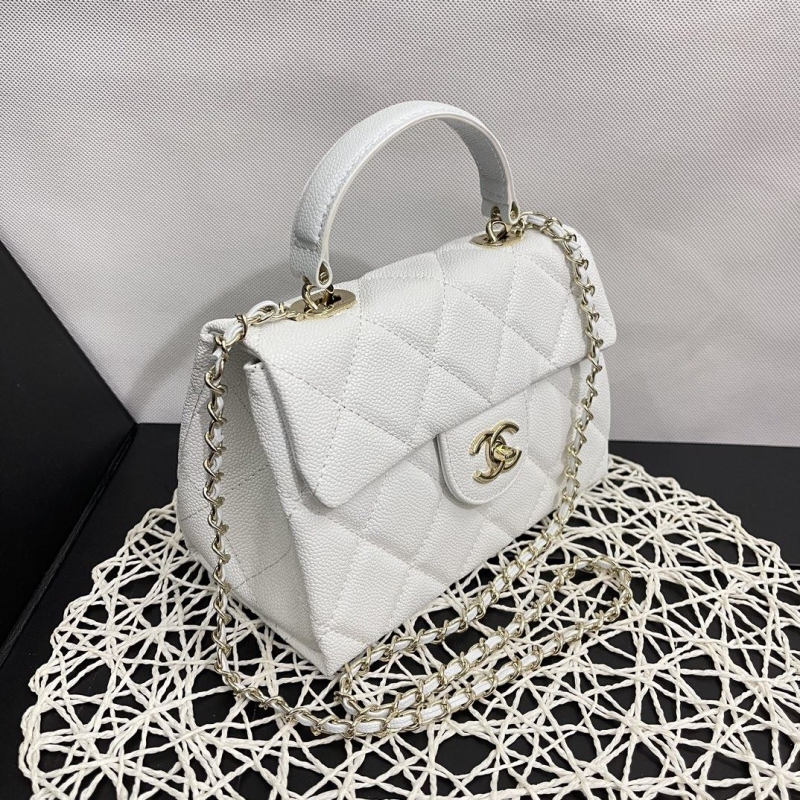 Ch**el top handle bags